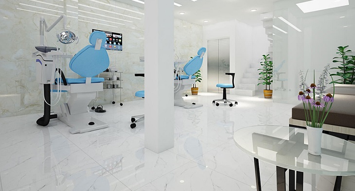 Chăm sóc răng miệng tại nha khoa Quốc tế Athena có hệ thống máy móc và công nghệ hiện đại