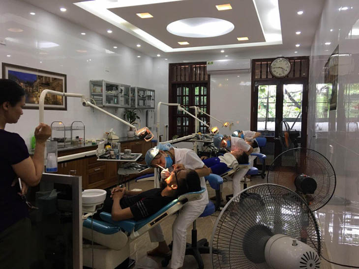 Phòng nha được đánh giá cao về dịch vụ thẩm mỹ răng