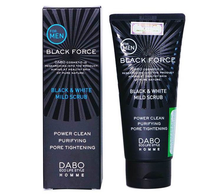 Sữa rửa mặt Dabo Black Force