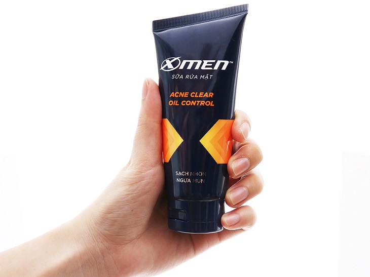 Sữa rửa mặt làm sạch da cho nam X-men Acne Clear Oil Control