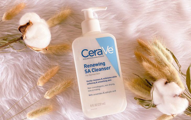 Sữa rửa mặt giúp se khít lỗ chân lông Cerave Renewing SA Cleanser