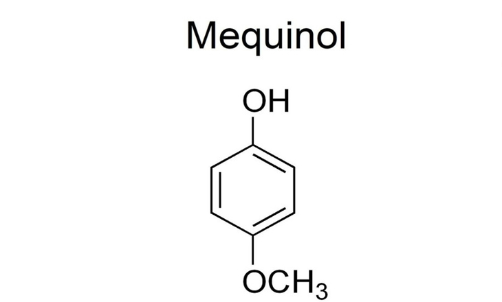 Mequinol là một phenol - một dẫn xuất của Hydroquinone