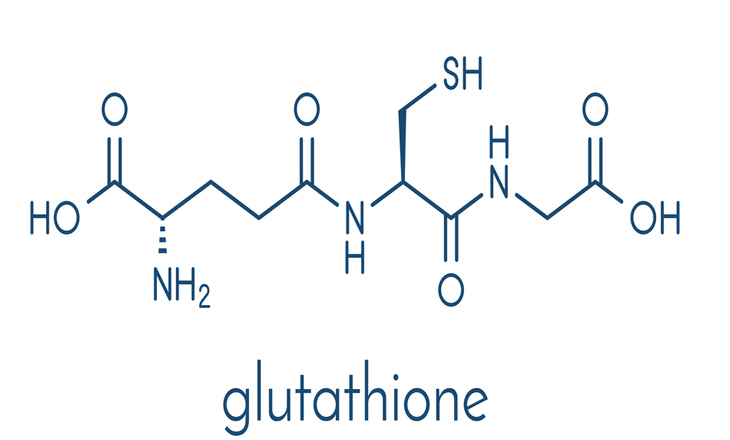 Glutathione là một tripeptit nội sinh sản xuất ở gan