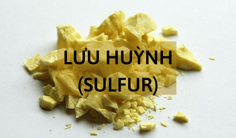 Hoạt chất Sulfur (Lưu huỳnh) trị mụn