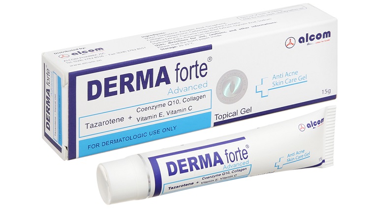 Những người đang bị mụn bọc có thể tham khảo sử dụng gel bôi trị mụn Derma Forte