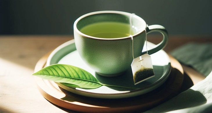 Uống trà xanh vào buổi sáng giúp giảm cân hiệu quả