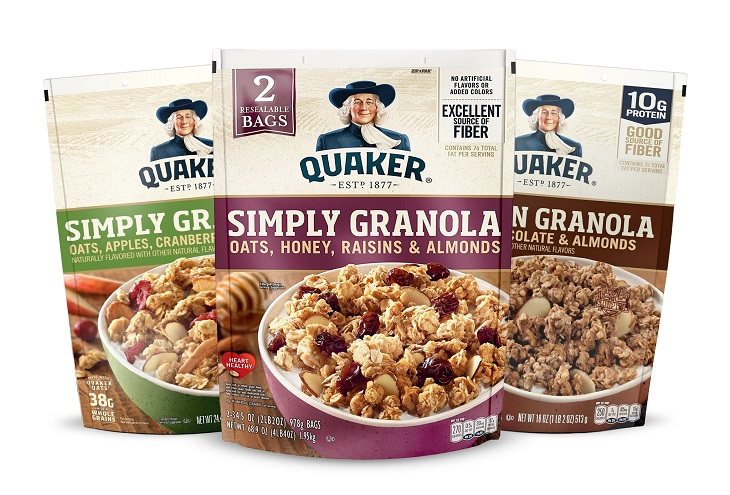 Ngũ cốc Quaker có hương vị vô cùng thơm ngon và giàu dưỡng chất 