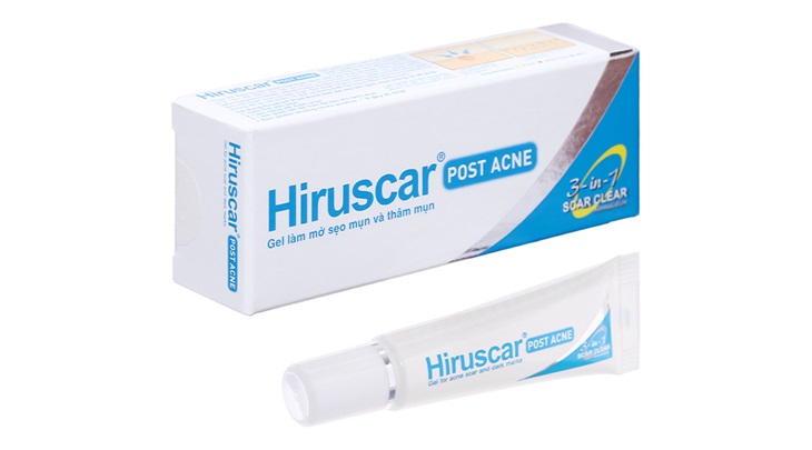Kem bôi trị rỗ mặt Hiruscar Post Acne